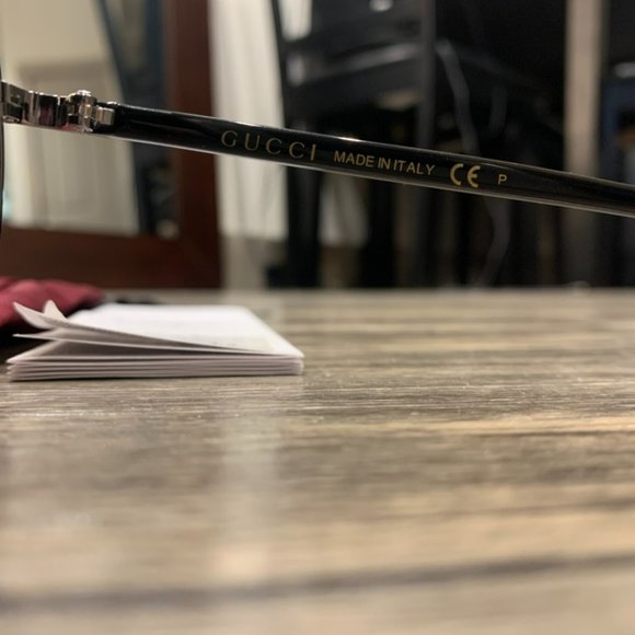 Gucci Aviator Sunglasses (Unisex) - Polarized, Grey Lens - GG0014S-005 - Picture 8 of 8